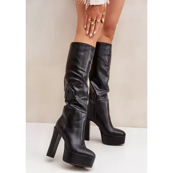 Dámské kozačky Kozačky na podpatku model 204663 Step in style 39