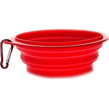 Miska pro psa Akinu Skládací miska červená 500 ml