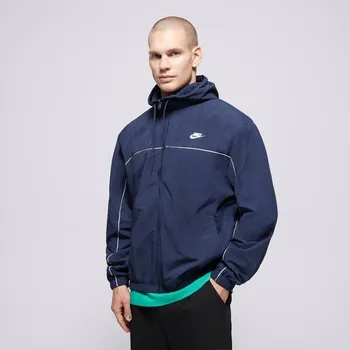 Nike Bunda M Nk Club Athlete Hd Jacket Tmavomodrá M