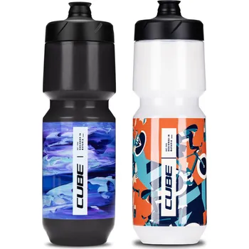 Láhev Láhev CUBE Flow 750ml Design varianta Blue pattern