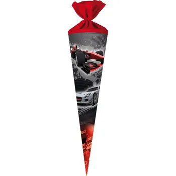 Kornout pro prvňáčky Disney Kornout do školy 70cm Motor-Race