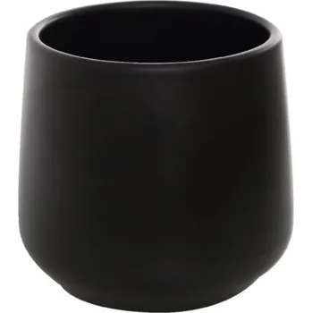 Hrnec Hrnec Domoletti Saturn, keramický, O 24 cm, černý