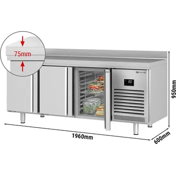 Lednice G.Gastro Chladicí stůl - se 3 dveřmi
