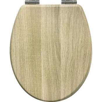 WC sedátko Wc sedátko se zpomalovacím mechanismem AWD Interior MDF Natur 1702