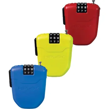 Zámek na kolo Zámek Hiplok FX varianta limetkový