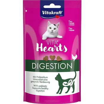Pamlsek pro kočku Vitakraft Vita Hearts Digestion kuřecí 3 × 40 g
