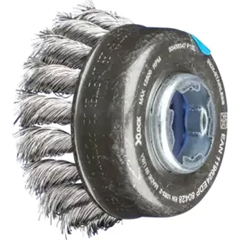 Brusný kotouč Pferd 43305027 |Hrncový kartáč splétaný POS TBG 65/X-LOCK INOX 0,35