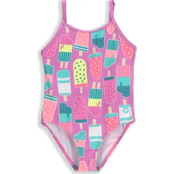 Dámské plavky LEMON EXPLORE Dívčí jednodílné plavky WL5 92 VÍCEBAREVNÁ