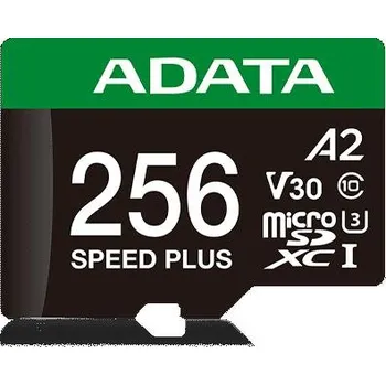Paměťová karta Paměťová karta Adata microSD Speed Plus 256GB UHS1 U3 V30 A2 180/160 MB/s