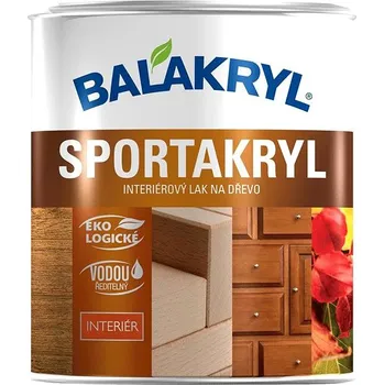 barva a nátěr na dřevo Balakryl SPORTAKRYL lesk (2.5kg)
