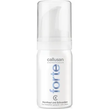 Kosmetika na nohy Krémová pěna na ztvrdlou a praskající pokožku na patách Callusan FORTE