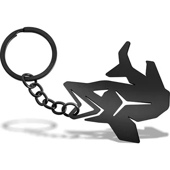 Módní doplněk Delphin Klíčenka S Otvírákem Na Lahve Pikener Černá