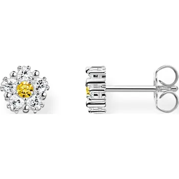 Náušnice Thomas Sabo H2297-051-4 ear studs flower small silver
