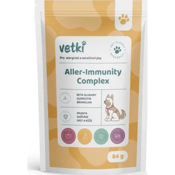 vetki Aller-Immunity Complex, Komplex imunita, zažívání, srst a kůže, 84 g