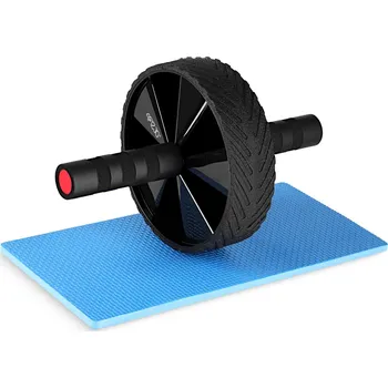 4FIZJO Kolečko na posilování břišních svalů AB Wheel PRO 4FIZJO ČERNÁ|ČERVENÁ