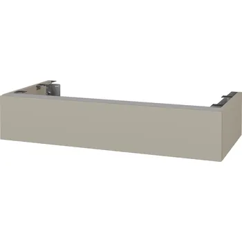Dřevojas Doplňková skříňka pod desku DSD SZZ 100 (výška 20 cm) - M05 Béžová mat / M05 Béžová mat