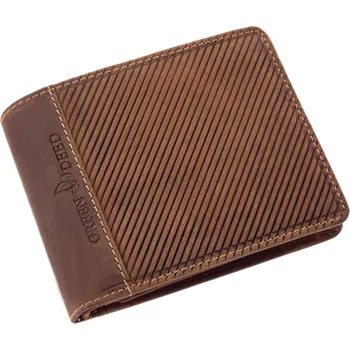 GREEN DEED Pánská kožená peněženka hnědá GDM-1021