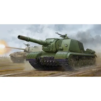 Plastikový model Soviet JSU-152K Armored Self-Propelled Gun - Trumpeter 05591