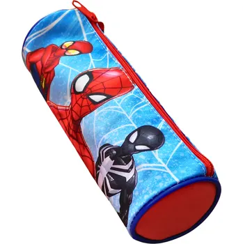 Penál Euroswan Pouzdro SPIDERMAN válec modro-červený