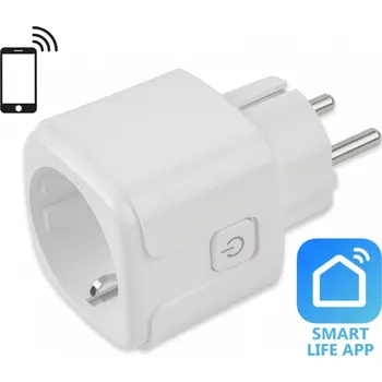 Elektrická zásuvka Symfony chytrá Wi-Fi zásuvka s měřením spotřeby, 16A