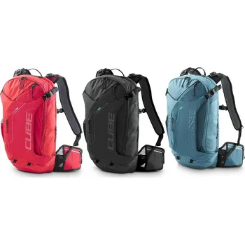 batoh na kolo Batoh CUBE EDGE TRAIL varianta červený