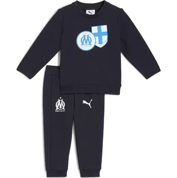 PUMA Dětská běh sportovní souprava elastický pas Ftblculture PUMA 12 MĚSÍCŮ BÍLÁ|MODRÁ