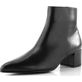 Dámské kozačky Högl elegantní hladký kotník na podpatku černý 0-104703-0100 - 40