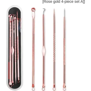 Léčba akné Odstraňovač černých teček a akné | čistič pórů 4 ks - 3