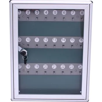 Skříňka na klíč Skříňka na klíče 24ks, 40x295x370mm ALUBOX