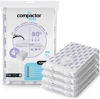 Compactor sada 4 ks vakuových pytlů COMPRESS M 70 litrů