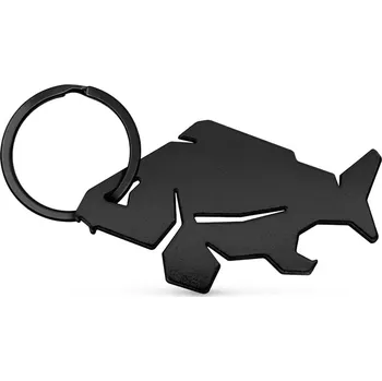 Delphin Klíčenka S Otvírákem Na Lahve Carpener Černá