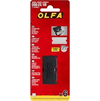 Pracovní nůž Čepele do škrabky GSR-2 z nerez oceli, OLFA