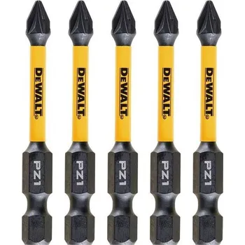 Bit DeWALT DT7390T-QZ - Šroubovací nástavec Bit Pozidriv PZ1 x 50 mm Torsion (balení 5ks)