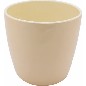 Květináč Květináč Domoletti Emi, keramický, O 18 cm, žlutý