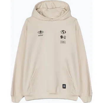 Pánská mikina Pánská mikina Kaotiko Brutalism bone