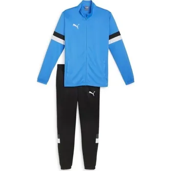 Pánská tepláková souprava Puma TEAMRISE TRACKSUIT XS Světle modrá, Černá, Bílá