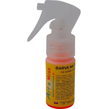 Speciální výtvarná barva Artemiss Barva na textil ve spreji neon 30 g, 72 neon oranžová světlá