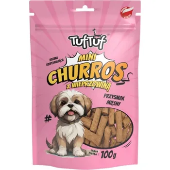 Pamlsek pro psa TUF TUF Mini Churros with pork - pamlsek pro psa - 100g