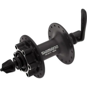 Náboj kola SHIMANO náboj přední Deore M475 kotouč 6děr černý 32H