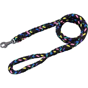 Vodítko pro psa BAFPET Lanové pletené vodítko HUGO - Fosfor (150 cm)