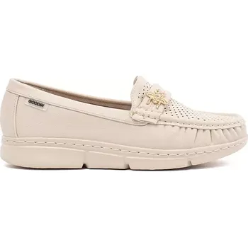 Dámské mokasíny Stylové mokasíny hnědé dámské bez podpatku 40