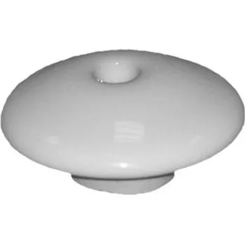 Umyvadlo JIKA zátka keramická s dírkou na řetízek, pro zaslepení umyvadlového otvoru pro baterii 8.7492.0.000.000.1