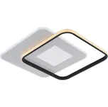 Optonica LED Stropní svítidlo CCT 60W White+Black Stmívatelná + Dálkový ovladač