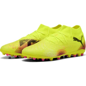 Kopačky PUMA Unisex běžecké tenisky Future 8 Pro PUMA 45 RŮŽOVÁ|ČERNÁ|ŽLUTÁ