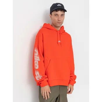 Pánská mikina Nike SB Bb Ssnl Gfx HD (lt crimson/white) L, červená