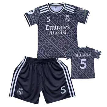Fotbal Numberoplus Premium dětský Fotbalový dres Komplet - Real Madrid FC - Bellingham.Č5 Fly Better Velikost: 8-let.(vel.122)