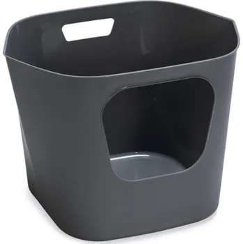 Toaleta pro kočku Karlie kočičí záchod Lotus Eco - šedá