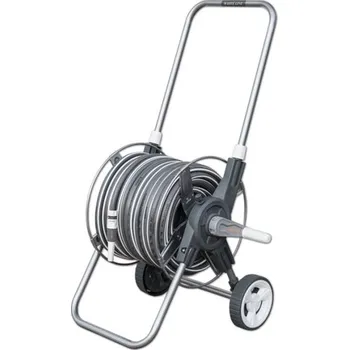 Zahradní hadice Bradas Zahradní hadice s vozíkem White Silver Plus 20 metrů color box