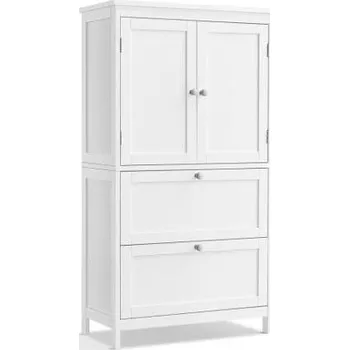 Koupelnový nábytek Songmics Vasagle Hagel bílá