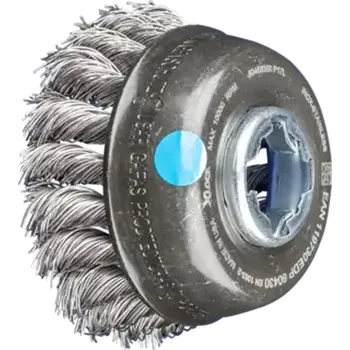 Brusný kotouč Pferd 43306037 |Hrncový kartáč splétaný POS TBG 80/X-LOCK INOX 0,50